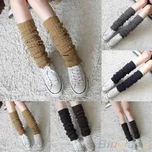 Лидер продаж, женские зимние гетры, Длинные вязаные леггинсы, сапоги, чулки, 1Q8Z 32G1 7FQD