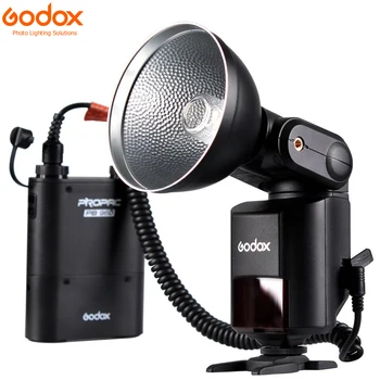 

Godox Witstro AD360 AD-360 Powerful Portable Speedlite Pro outdoor Flash Light + PB960 Power Battery Pack Kit Black Studio flash