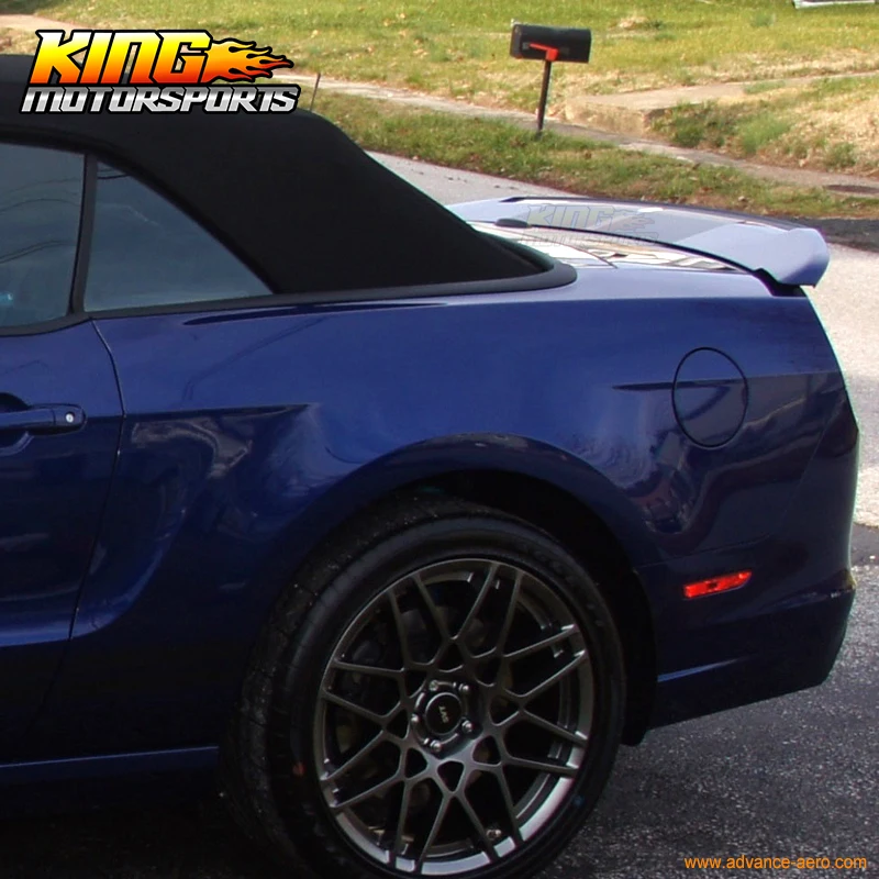 Для 2010- Ford Mustang GT V8 заподлицо спойлер багажника OE СТИЛЬ ABS