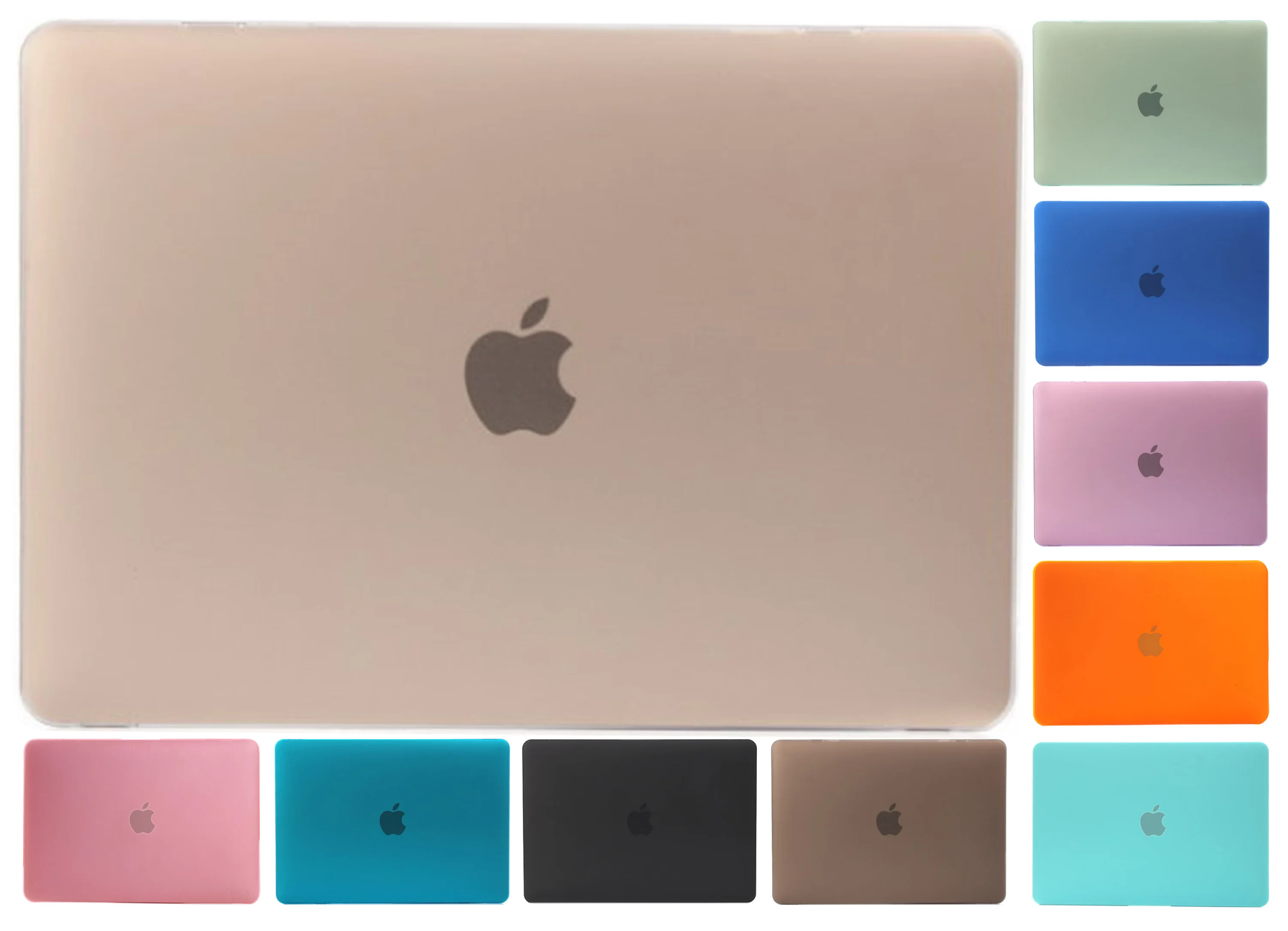 Matte For Macbook Air 13 Case Hard Air 11 13 Pro 13 15 12 Retia Cover Frosted Polish Full Body Scrub Laptop Shell Bag