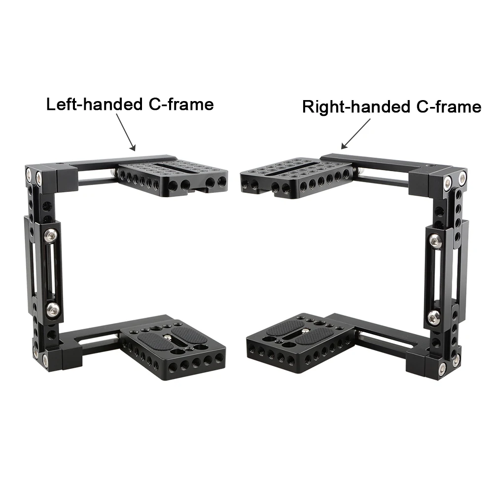  CAMVATE Dual-use Adjustable Cage with Wooden Handgrip C1723 camera photography accessories