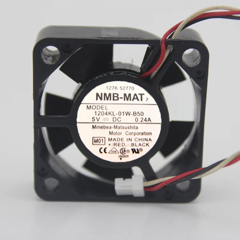 

Original 1204KL-01W-B50 3CM 3010 5V 0.24A large air volume cooling fan
