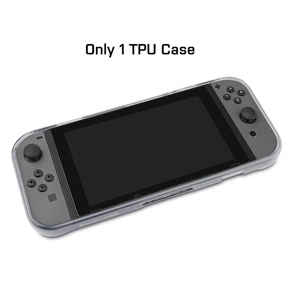 Only 1 TPU Case Интимные аксессуары для переключателей NS консоль жесткий чехол Дорожная сумка из ТПУ кожи nintendo Switch чехол для nintendo switch Games - Цвет: Only 1 TPU Case