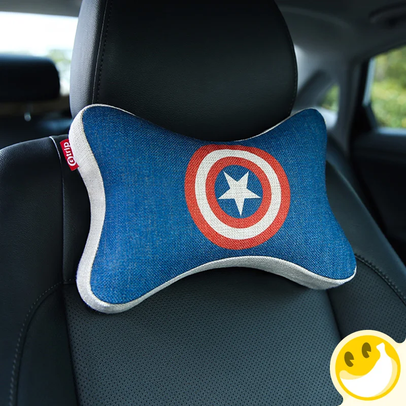 Подголовник автомобиля подушка для шеи Marvel авто защита Отдых подушки памяти