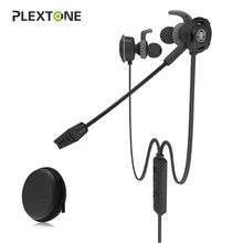 Plextone G30 PC игровая гарнитура с микрофоном в уши стерео бас шумоподавление наушники с микрофоном для телефона ПК ноутбука