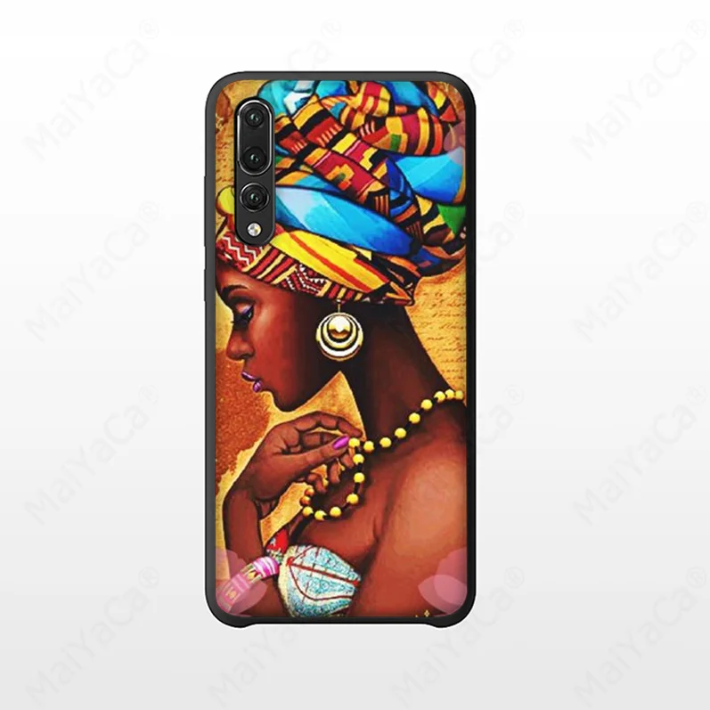 Colorful art african girl  