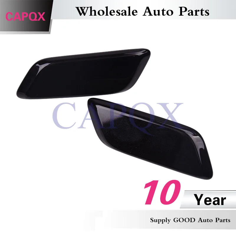 Black 2 Piece Capqx головная лампа шайба сопловая заглушка Кепки OEM: 85044-48030 85045-48030 для RX270 RX350 RX450H GGL15 GYL15 1 2012 2013 - Цвет: Black 2 Piece