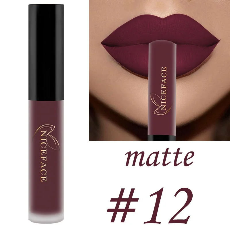 Sexy long lSexy long lasting waterproof super matte lipstick moisturizing cream velvet lipstick makeup beauty A00180XX Sexy long lSexy long lasting waterproof super matte lipstick moisturizing cream velvet lipstick makeup beauty A00180XX