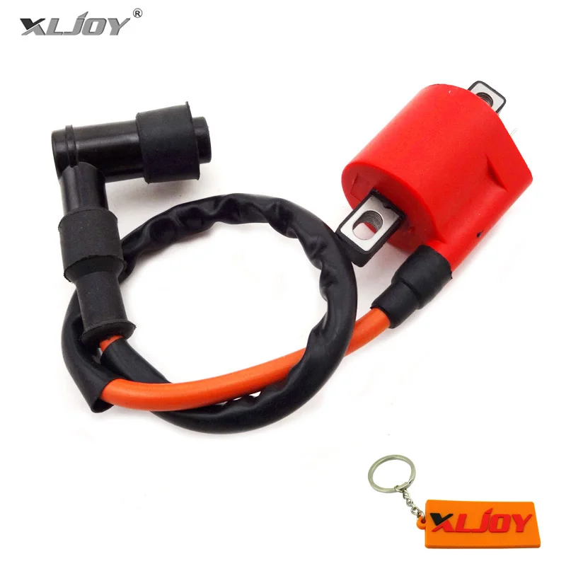 XLJOY гоночная Катушка зажигания для PW50 PW80 RM 125 RM250 YFM 350 Warrior ATV Quad 4 Wheeler питбайк