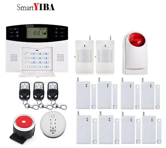 SmartYIBA 2G sim карта Беспроводная охранная сигнализация для домашнего офиса Бизнес GSM