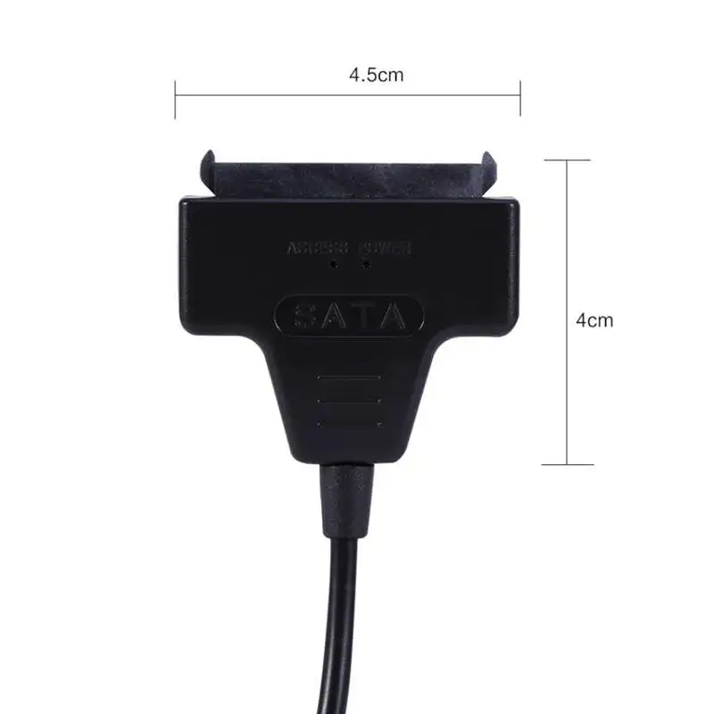 22u10-Rtk Sata 7+ 15 22 Pin к Usb 2,0 кабель адаптер для 2,55 Hdd жесткий диск с Usb кабель питания