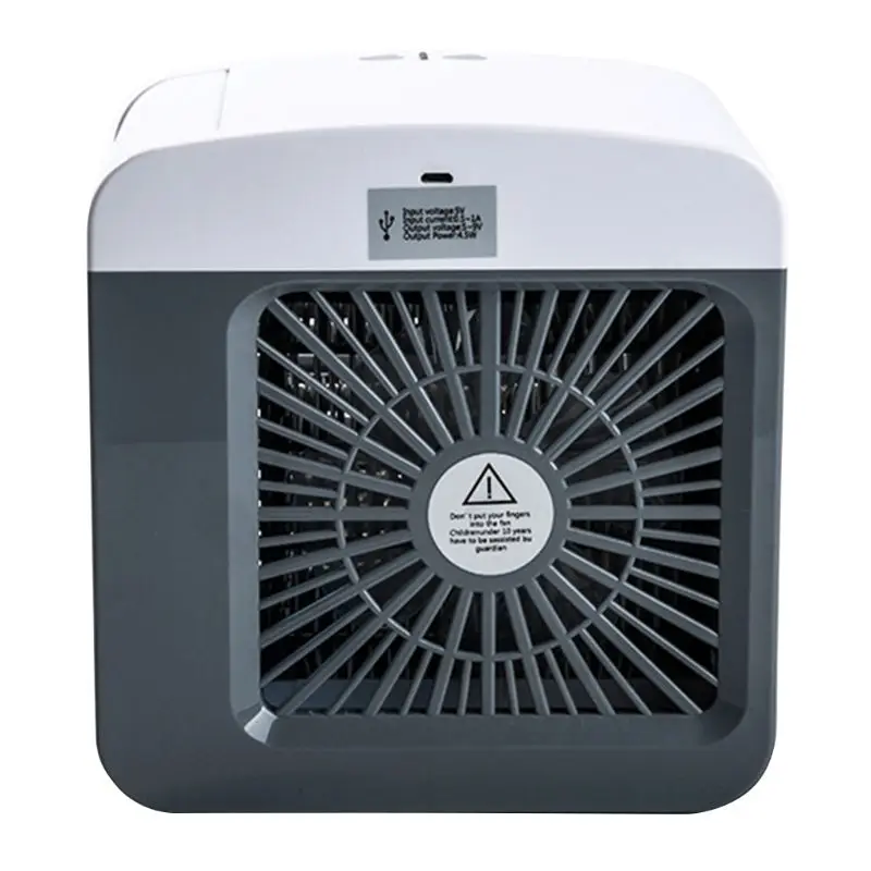 3 in 1 Portable Air Cooler USB Personal 7 Colors LED Lights Air Conditioner Space Air Conditioner Fan Evapolar Humidifier Office