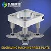 Hongyang automática Placa de presión para máquina de grabado CNC accesorios 65mm 70mm 75mm 80mm 85mm 90mm 100mm 105mm 110mm 125mm ► Foto 2/6