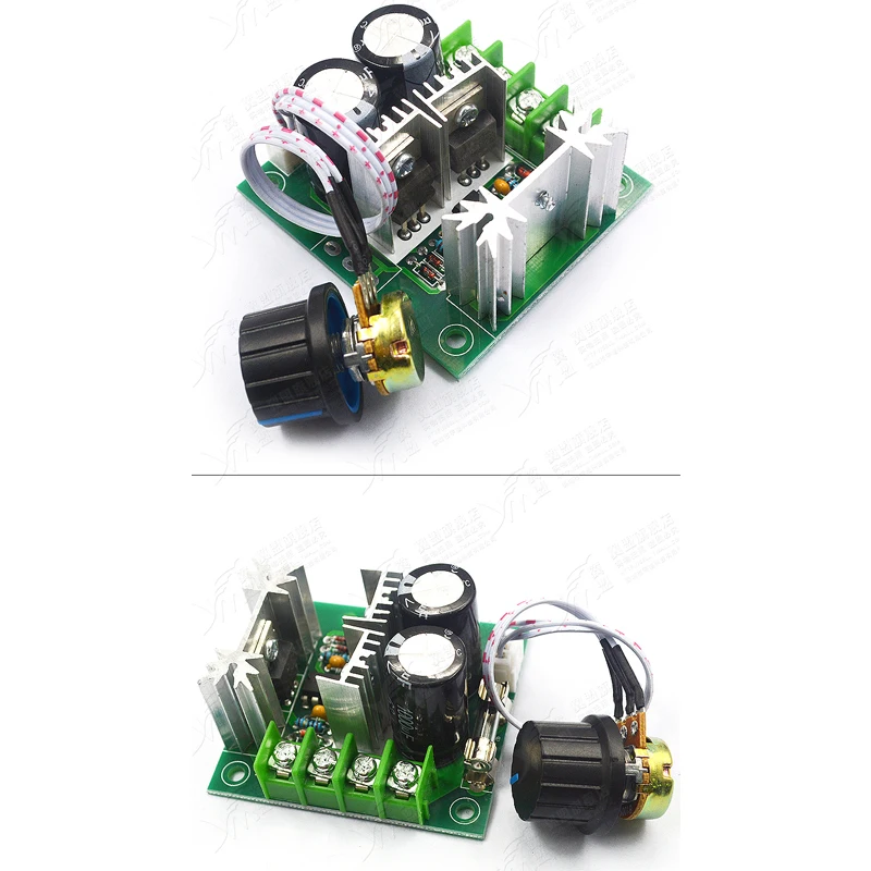Контроллер скорости ШИМ двигатель постоянного тока цифровой Дисплей Регулируемый приводной модуль Вход 10A 12 V-40 V