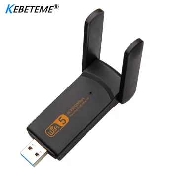 

1900Mbps 2.4GHz & 5.8GHz Dual Band Wireless USB Adapter USB3.0 Hi-Speed connector support for Windows XP/7/8/8.1/10/MAC OS/Linux