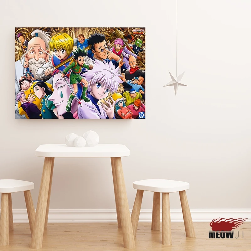 Hunter X Hunter Posters Wall Art Printed Canvas Painting Room