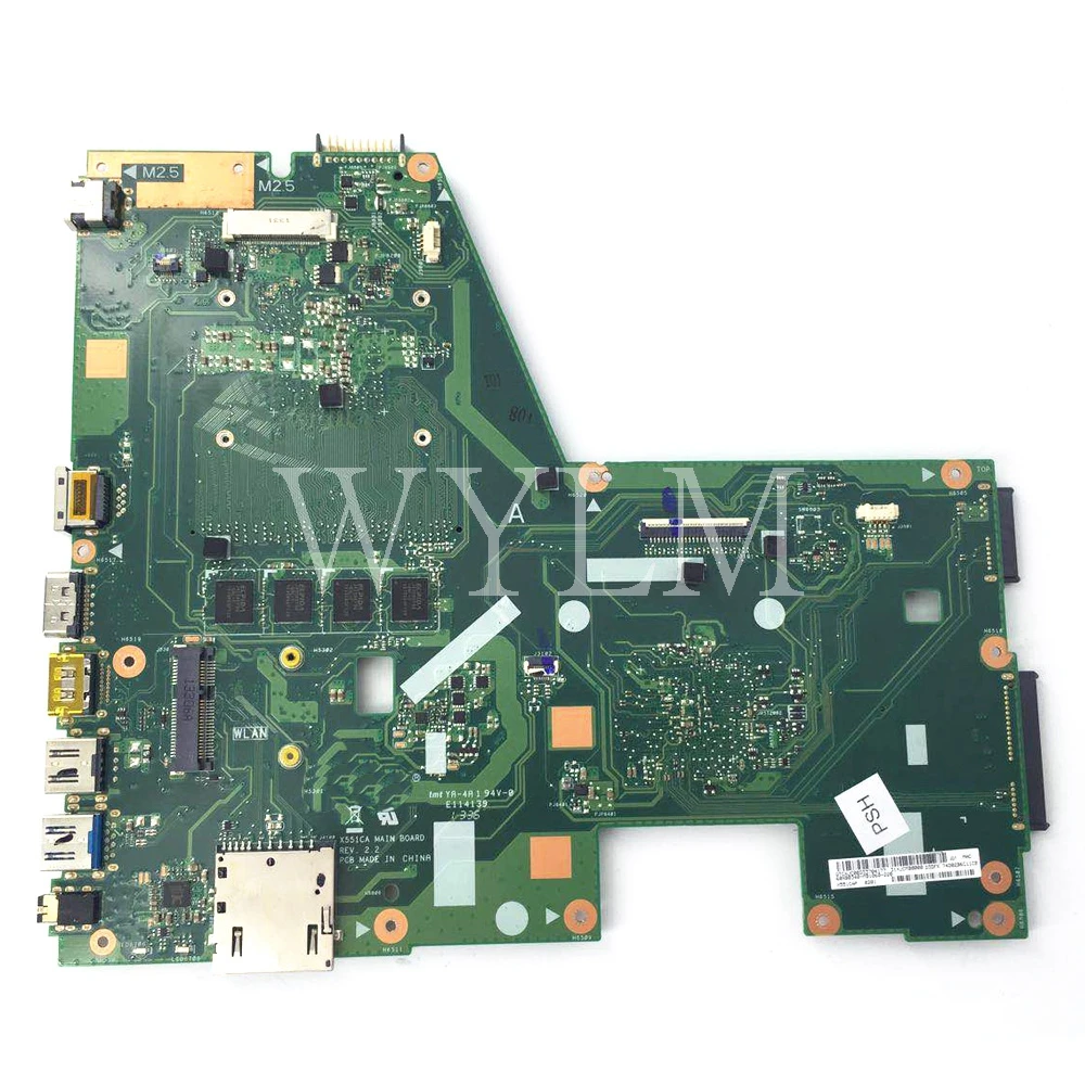 X551CA مع i3-3217 CPU 4 GB RAM اللوحة REV 2.2 ل ASUS X551C X551CAP X551CA اللوحة المحمول 100% اختبار شحن مجانا X551CA مع i3-3217 CPU 4 GB RAM اللوحة REV 2.2 ل ASUS X551C X551CAP X551CA اللوحة المحمول 100% اختبار شحن مجانا