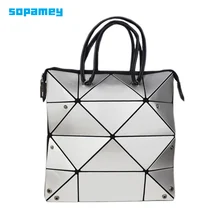 Новинка, женская сумка, известный бренд, геометрические, складные, женские сумки через плечо, высокое качество, Bao, женские сумки-тоут, сумки