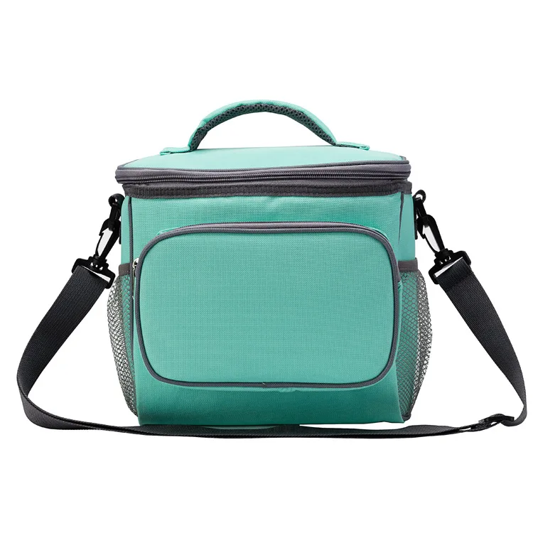 

Lunch Bag Insulated Box Cooler 2 Way Zip Closure Double Deck Large For Men Women thermal Cooler Tote Bags Picnic Food Storage