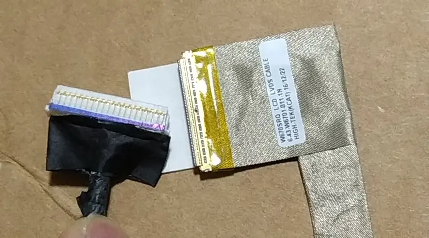 Бесплатная доставка новый оригинальный кабель CLEVO W670SRQ LVDS (для FHD) 1920*1080 6 43 W6701 011 L 1N