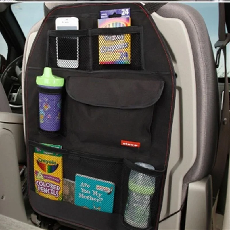 Сумка для хранения автомобильного сиденья, Мульти карманный органайзер, автомобильная сумка на спинку кресла, автомобильные аксессуары, водонепроницаемая ткань jun21