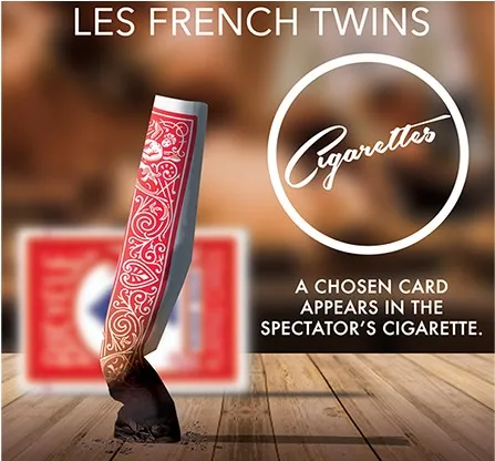 

ITgimmick CIGARETTES (Gimmick and online instructions) by Les French TWINS - Trick