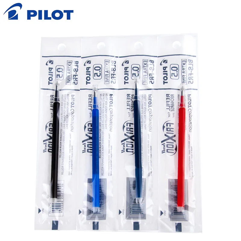 Pilot Frixion 6/9/12/15 шт. стираемая ручка заправка цветные стираемые гелевые ручки