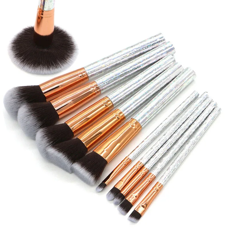

10pcs Make Up Brushes Multifunctional Makeup Brushes Concealer Eyeshadow Foundation 2019 Makeup Brush Set Tool pincel maquiagem
