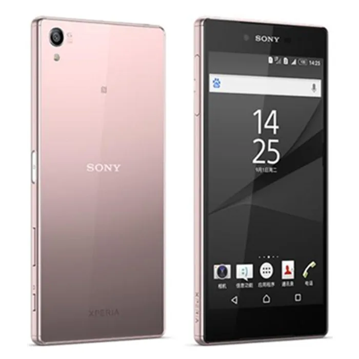 Разблокированный sony Xperia Z5 Premium E6853 ram 3 ГБ rom 32 Гб 5," ips 23MPGSM 4G LTE Android Восьмиядерный wifi gps мобильный телефон