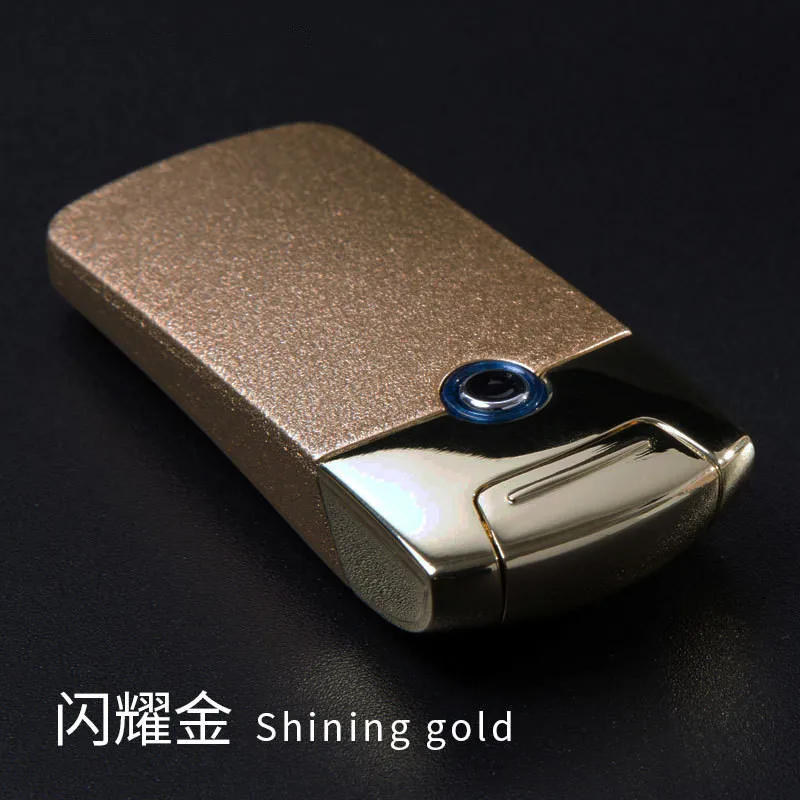 Мощная USB Зажигалка перезаряжаемый электронный фонарь зажигалка аксессуары для