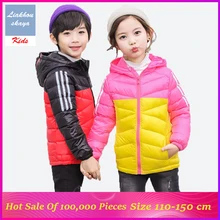 Liakhouskaya/ детская зимняя куртка для девочек и мальчиков; детская одежда на утином пуху; куртка; плотная одежда для детей; парка; верхняя одежда