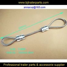 CVP качество нержавеющей стали трейлер безопасности кабель трейлер безопасности провода цепи трейлера части, трейлер аксессуары