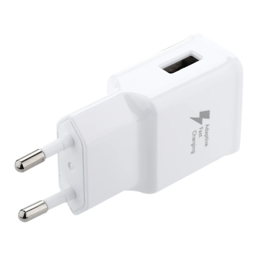 Оригинальное Адаптивное зарядное устройство Быстрая быстрая зарядка USB дорожный настенный адаптер для Samsung Galaxy S6 Note4 9,0 V 1.67A 5,0 V 2.0A