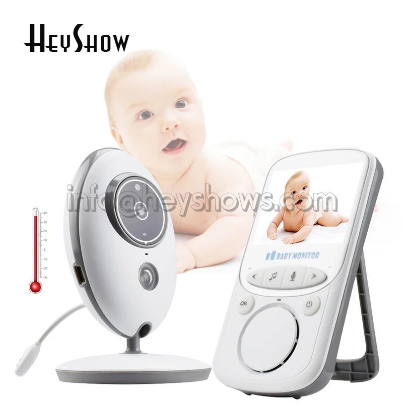 VB605 Senza Fili 2.4 pollice LCD A Colori Audio Video Baby Monitor Citofono IR LED Portatile Del Ba