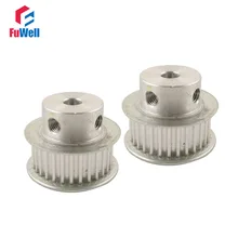 2 pcs HTD3M 32 t Polia Cronometrando 6/8/10/12/14/15/16mm Furo Interno 32 Dentes 3mm Passo 11mm Largura Da Correia Polias de Correia Dentada