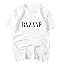 Kopo GOT7 Ван Jiaer Джексон одного и того же пола студента половина-Футболка с рукавами свободного кроя с короткими рукавами, надписью и рисунком обувь для мужчин и женщин одежда рубашка