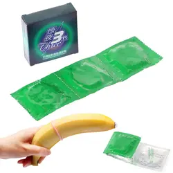 3 шт. ультра тонкий большой масло латекс презервативы для мужчин мужской взрослых интимные товары инструмент