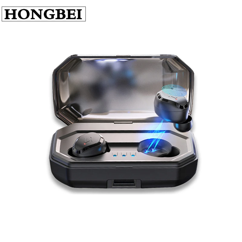 

S8 TWS Bluetooth headset in-ear stereo 6DHIFI sound quality noise reduction waterproof Earphone portable 3000mAh charging box