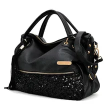 TEXU Noir femmes Messenger sacs pour femmes vintage designer sacs à main de haute qualité célèbre marques sac fourre-tout