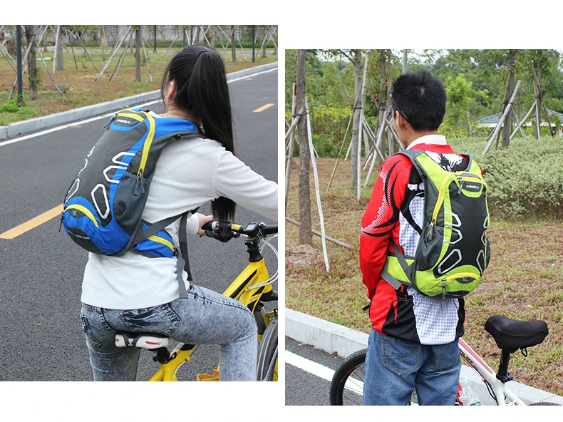 Clearance Anmeilu Outdoor Bicycle Backpack Waterproof Nylon Breathable Mountain Road Bike Bag 15L Reflective Cycling Backpack Mochila 39 Clearance Anmeilu Outdoor Bicycle Backpack Waterproof Nylon Breathable Mountain Road Bike Bag 15L Reflective Cycling Backpack Mochila 39