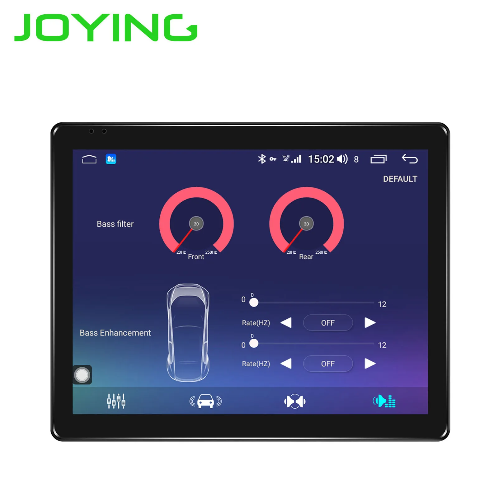Flash Deal 4GB+64G autoradio with Tesla style screen IPS 9.7" Double Din Android 8.1 Car Stereo Radio head unit GPS player support Carplay 4