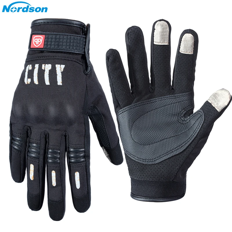 Nordson Motorcycle Gloves For Men Touch Screen Electric Bike Glove Moto