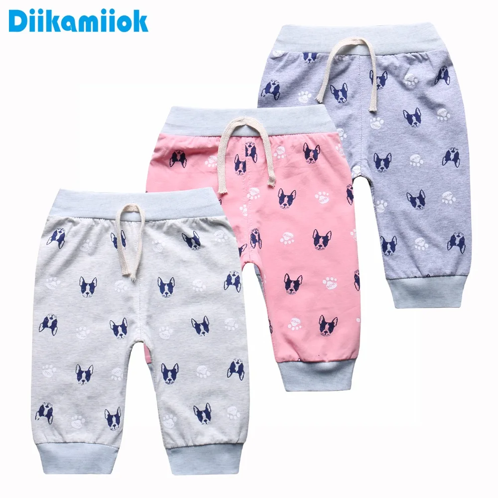 

2018 new summer baby boys pants for girls casual pants kids knee length short pants capris children clothing 0-3 year T0519