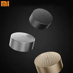 Xiaomi Bluetooth Динамик с изысканным тела необыкновенный легкий портативные колонки с металлический корпус Беспроводной Динамик