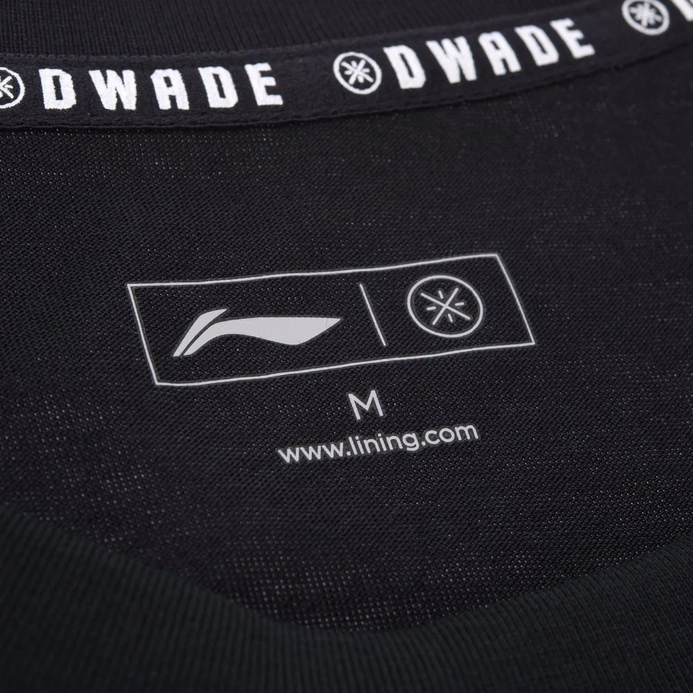 Li Ning мужские трикотажные изделия Wade 60% хлопок 40% Модал обычная подкладочная