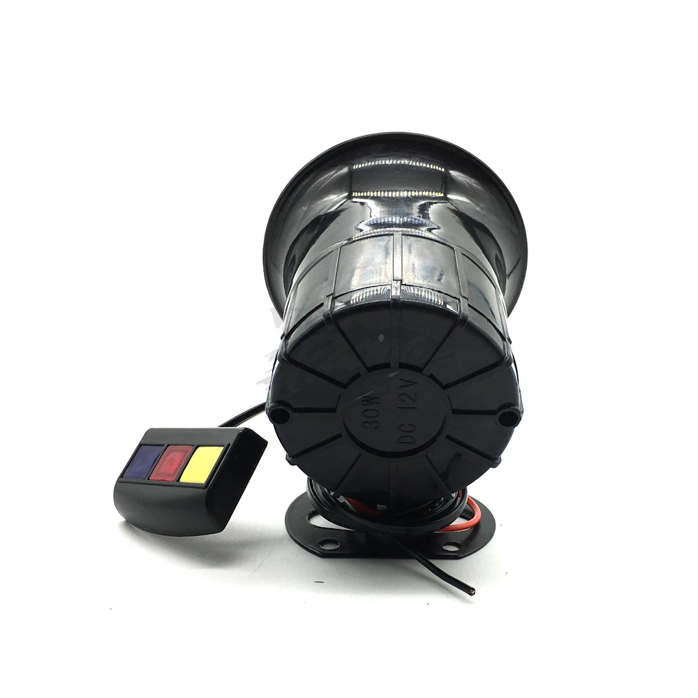 Motorcycle 3 sounds horn 12V DC Auto 3 tone Car horn Motorcycle 3 voice Horn Siren Loud Speaker 130