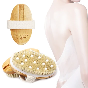 

New 1pc Elliptical Two-in-one Body Massage Brush Massage Head To The Dead Skin Bathing Tools Soft and Safe Eco-friendly