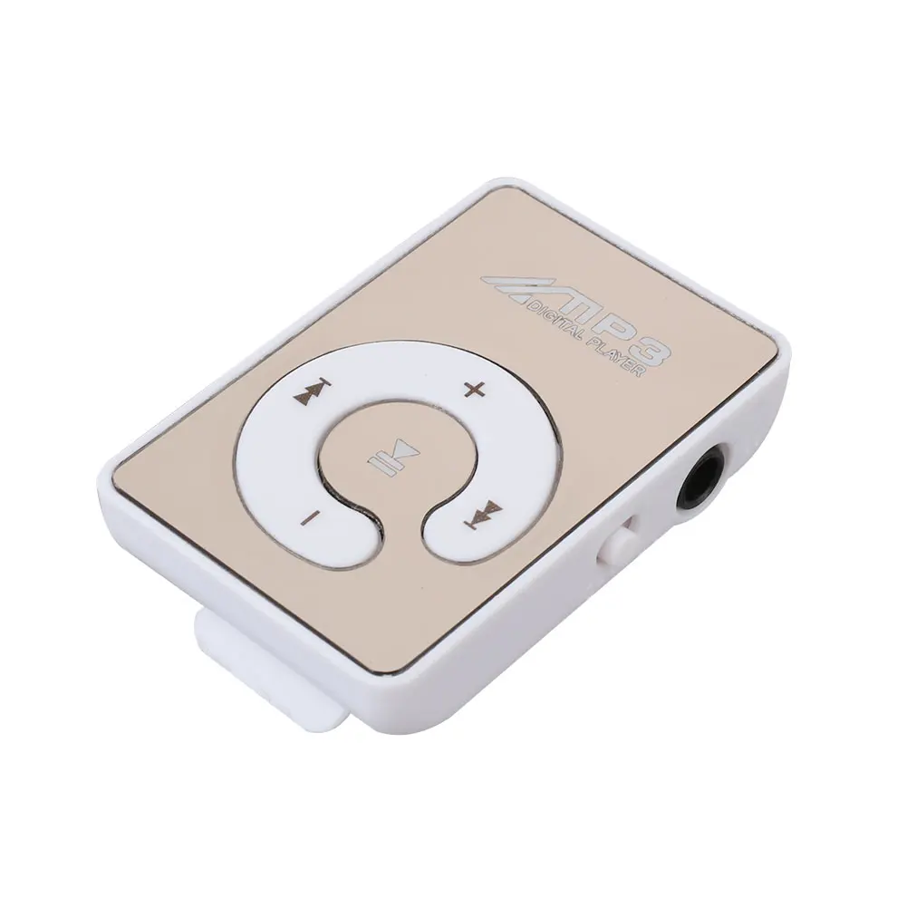 

Fashion Music Player Sport Mirror MP3 Player with Earphone MP3 ABS Portable
