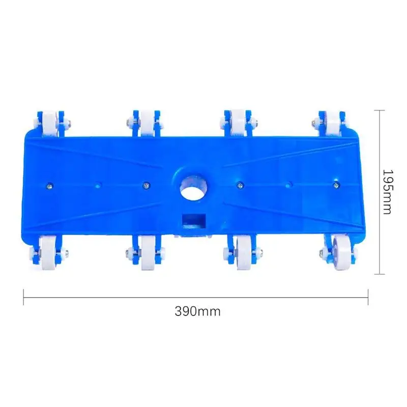 14 дюймов бассейн вакуумной фиксирующей головкой для бассейна, спа бассейн вакуумной фиксирующей головкой всасывающая головка на колесах для уборки мусора