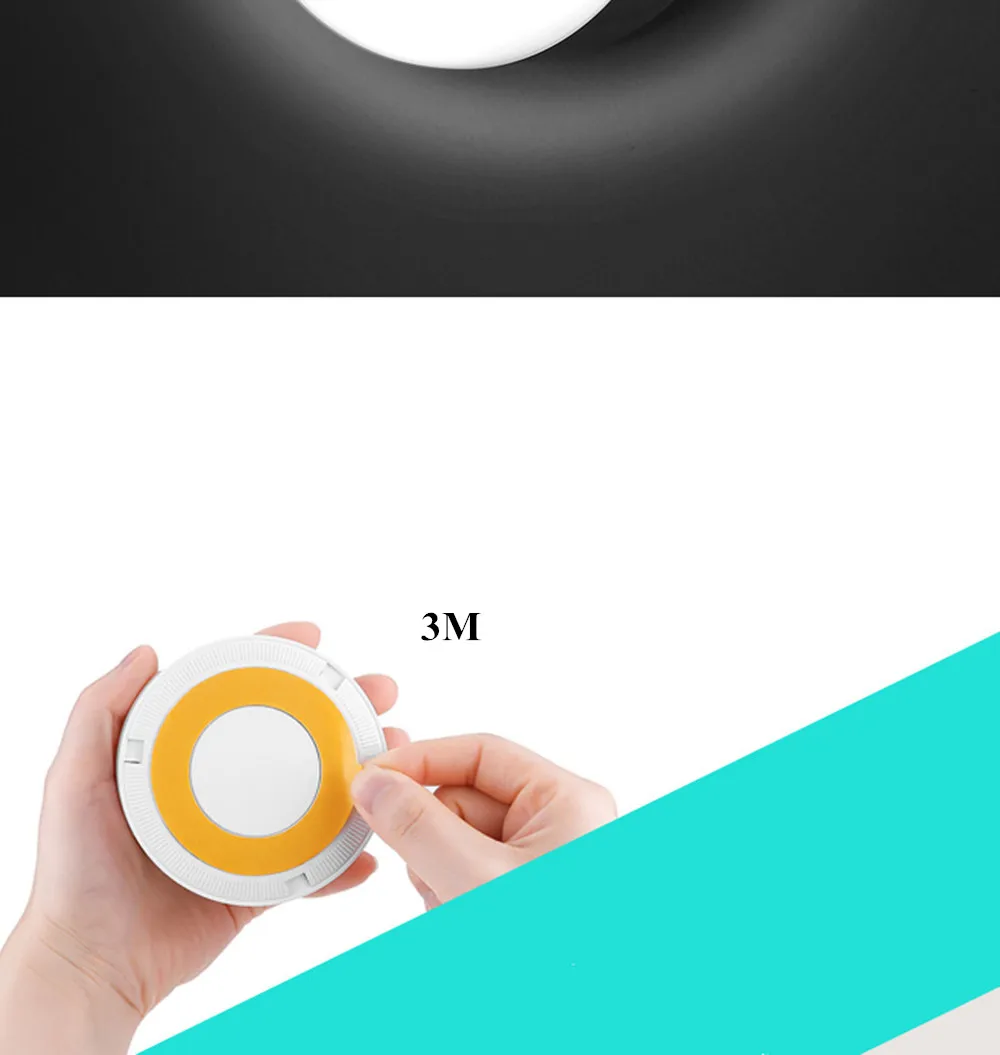 SuperNight PIR Motion Sensor Closet Cabinet LED Ceiling Lamp Human Body Induction Light Control Stairs Toilet Wall Night Light (10)